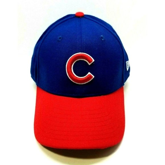 New Era MLB CHICAGO CUBS Baseball Hat Cap Adjustable Red & Blue (T11) - Picture 1 of 6